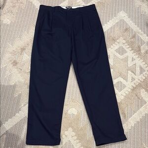 Lands' End Blue Dress Pants Classic Tailored Design - Size 36